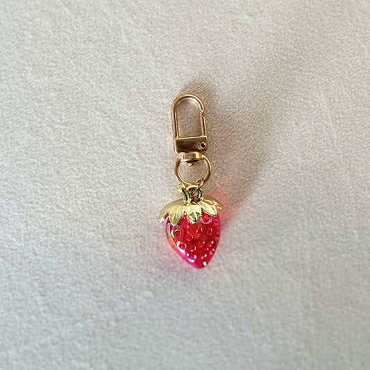 Strawberry Bag Charm