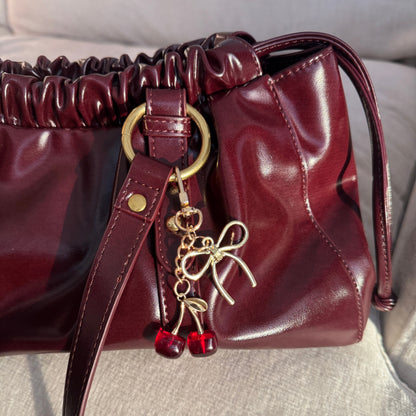 Cherry Bow Charm