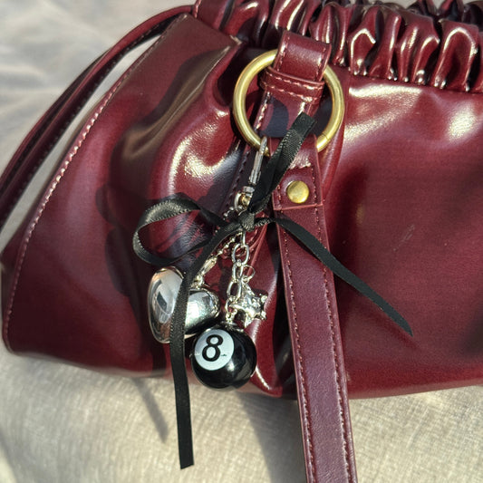 8-Ball Bag Charm