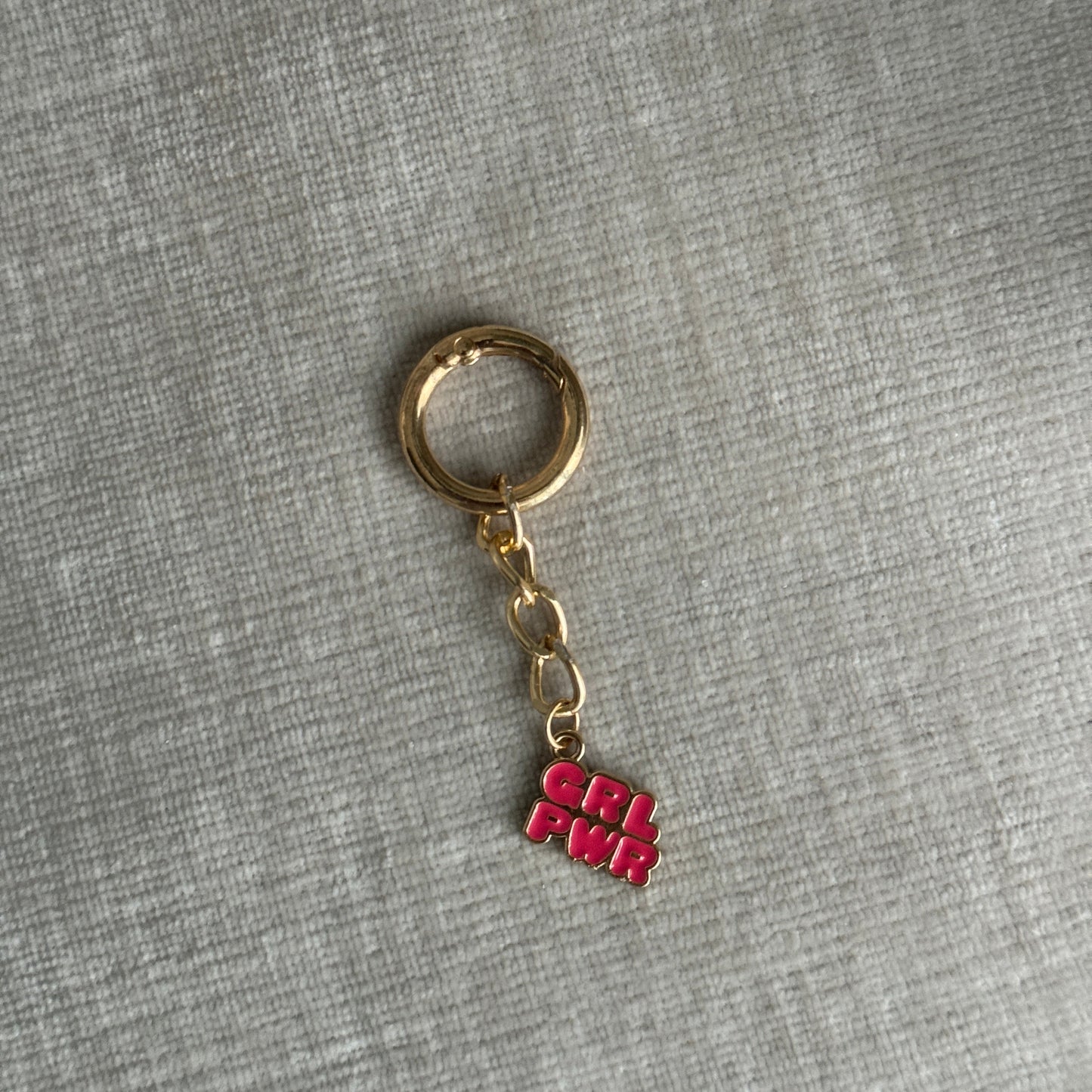 Girl Power Bag Charm